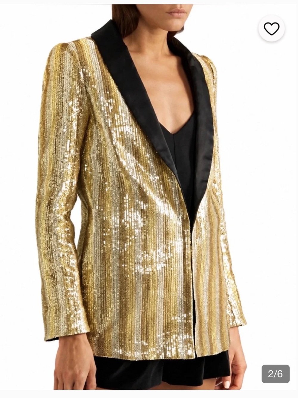 Alice and Olivia Blazer sequin NWT SMALL